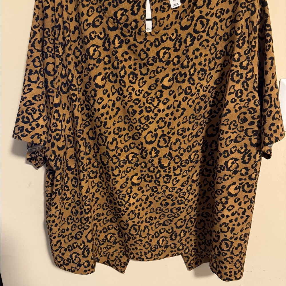 Leopard Print Women's Top